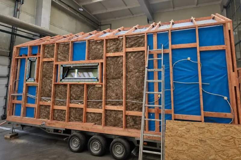 zen tiny house 4 anotimpuri izolatie knauf 100mm
