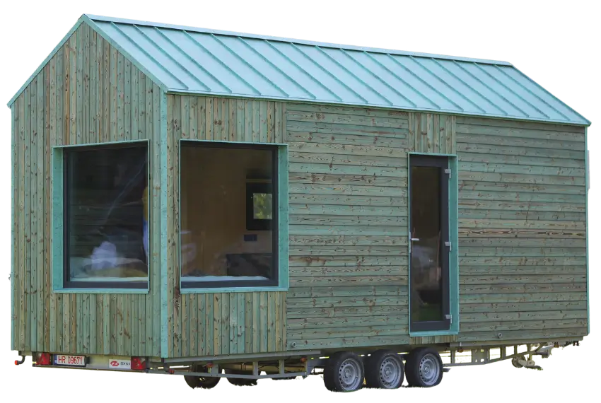 zen tiny house model azure predat la cheie pret