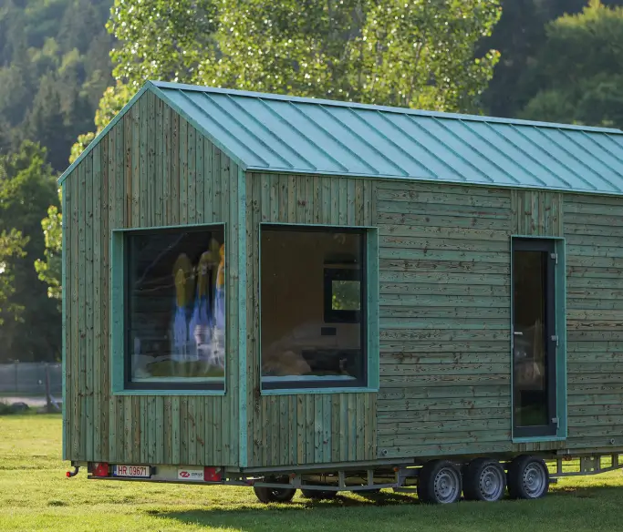 zen tiny house model azure